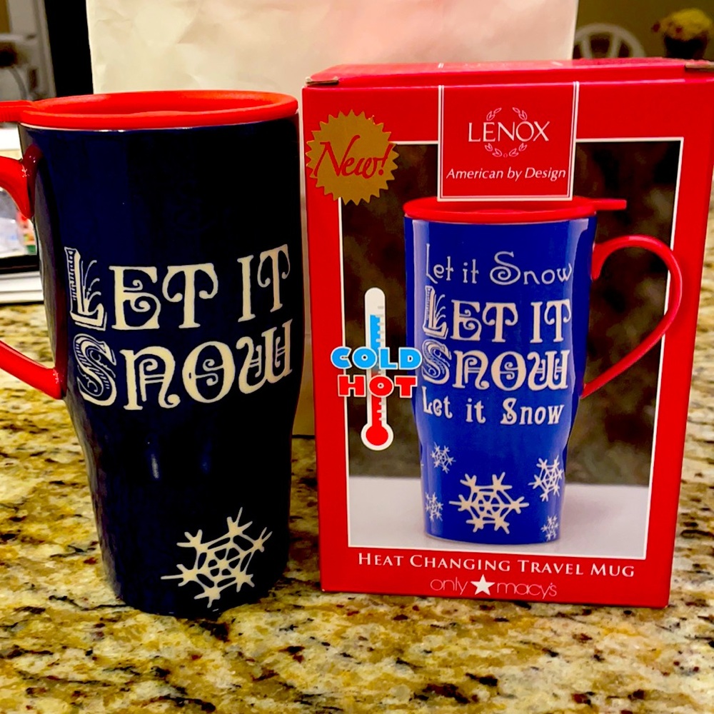 *Brand new Lenox travel 20 oz. mug*